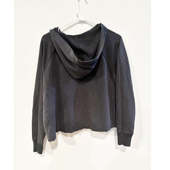 Aerie lace up hoodie black - Picture 3 of 4